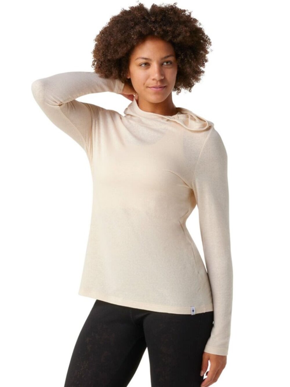 Smartwool Merino 150 Lace Hoodie in ivory